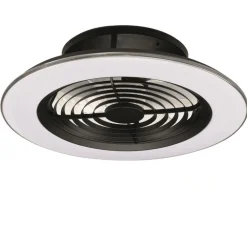 Ventilatori Da Soffitto-Selezionato da Mazzolaluce Ventilatore lampadario con pale da soffitto silenzioso nero 18mq con telecomando