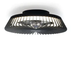 Ventilatori Da Soffitto-Selezionato da Mazzolaluce Ventilatore nero a plafoniera da soffitto moderno silenzioso con telecomando
