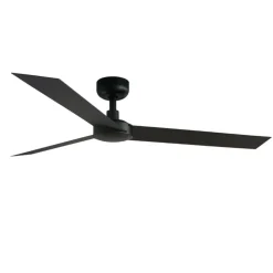Ventilatori Da Soffitto-Selezionato da Mazzolaluce Ventilatore nero da soffitto 28mq a pale silenzioso