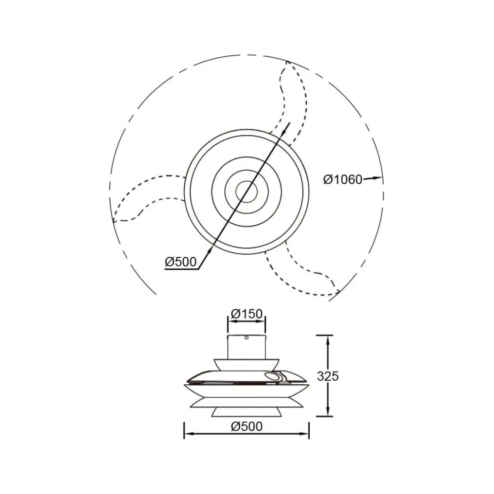 Ventilatori Da Soffitto-Selezionato da Mazzolaluce Ventilatore pale a scomparsa caffe ambienti max 20mq led cct con telecomando