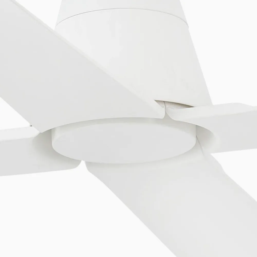 Ventilatori Da Soffitto-Selezionato da Mazzolaluce Ventilatore per esterno da soffitto 18mq silenzioso bianco a pale
