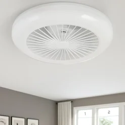 Ventilatori Da Soffitto-Selezionato da Mazzolaluce Ventilatore silenzioso a plafoniera con luce telecomando