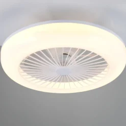 Ventilatori Da Soffitto-Selezionato da Mazzolaluce Ventilatore silenzioso a plafoniera con luce telecomando