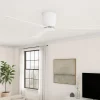 Ventilatori Da Soffitto-Selezionato da Mazzolaluce Ventilatore silenzioso da soffitto a pale bianco 28mq con telecomando