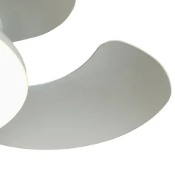 Ventilatori Da Soffitto-Selezionato da Mazzolaluce Ventilatore soffitto pale richiudibili bianco led cct telecomando stanza 13mq