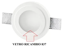 Accessori-IsyLuce Vetrino ovale per faretto da incasso 837