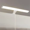 Applique Da Bagno-Eglo Vinchio applique da bagno moderno per specchio led 3000k ip44