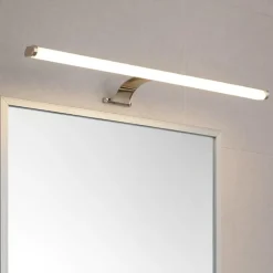 Applique Da Bagno-Eglo Vinchio applique da specchio per bagno con fissaggio su cornice led 3000k ip44