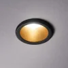 Faretti Da Incasso-Ideal Lux Virus faretto da incasso led 3w 3000k nero oro