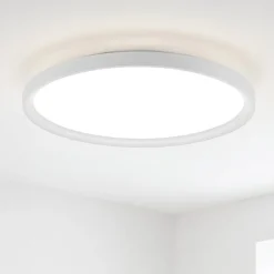 Plafoniere Moderne-Vivida International Vivida atena plafoniera da cucina rotonda bianca led 48w 3000k 4000k