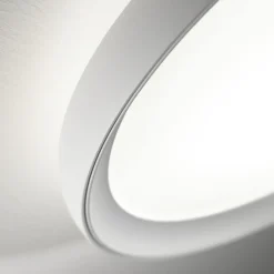 Plafoniere Moderne-Vivida International Vivida atena plafoniera per cucina bianca led 3000k 4000k minimal