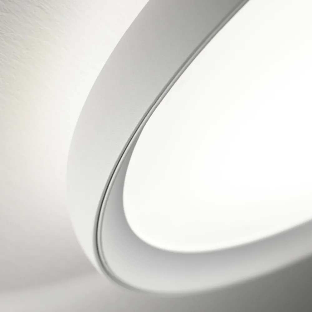 Plafoniere Moderne-Vivida International Vivida atena plafoniera per cucina bianca led 3000k 4000k minimal