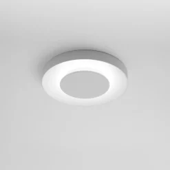 Plafoniere Moderne-Vivida International Vivida aurea plafoniera bianca led 24w 3000k 4000k dimmerabile
