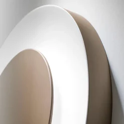 Plafoniere Moderne-Vivida International Vivida aurea plafoniera led cct dimmerabile sabbia 60 cm