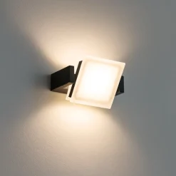 Applique Da Parete-Vivida International Vivida axella applique led 10w 3000k nera girevole