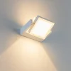 Applique Da Parete-Vivida International Vivida axella applique led 10w orientabile bianca per corridoio 3000k