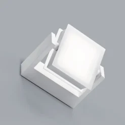 Applique Da Parete-Vivida International Vivida axella applique led 10w orientabile bianca per corridoio 3000k