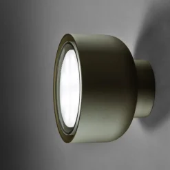 Applique Da Parete-Vivida International Vivida bottone applique led sabbia design moderno