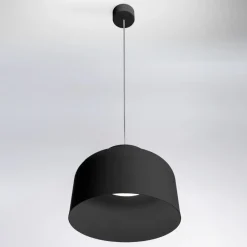 Lampadari Cucina-Vivida International Vivida bottone lampadario da cucina dimmerabile nero biemissione con telecomando