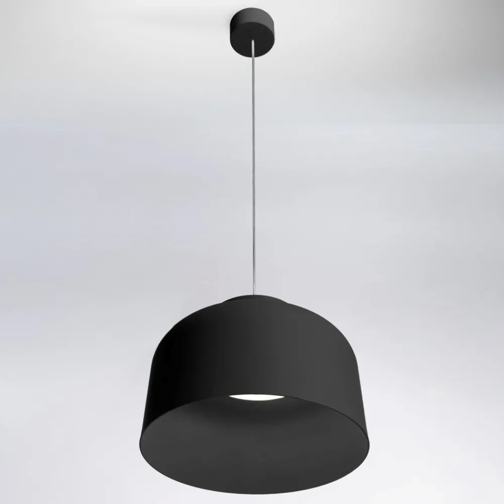 Lampadari Cucina-Vivida International Vivida bottone lampadario da cucina dimmerabile nero biemissione con telecomando