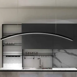Lampadari Moderni-Vivida International Vivida bow lampadario moderno nero per sala da pranzo 3000k 4000k