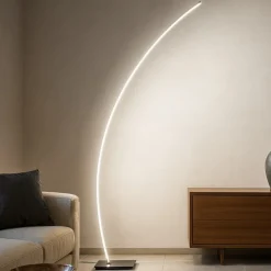 Lampade Da Terra-Vivida International Vivida bracket lampada ad arco nera led 33w 3000k 4000k