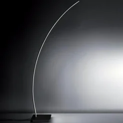 Lampade Da Terra-Vivida International Vivida bracket lampada ad arco nera led 33w 3000k 4000k
