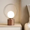 Abat Jour-Vivida International Vivida cosmit abat jour da comodino marrone moderna
