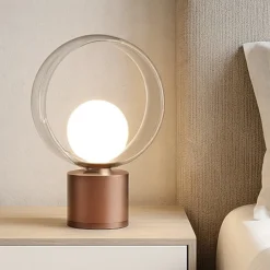 Abat Jour-Vivida International Vivida cosmit abat jour da comodino marrone moderna