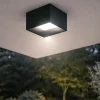Faretti Da Esterno-Vivida International Vivida cube faretto da esterno nero ip44 led 3000k