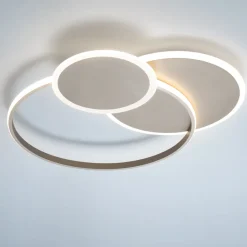 Plafoniere Moderne-Vivida International Vivida eclipse plafoniera per cucina moderna sabbia 60w 3000k 4000k