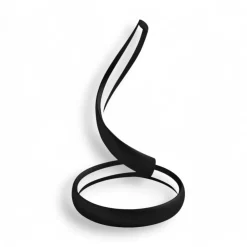 Abat Jour-Vivida International Vivida flame abat jour da comodino nera led 3000k 4000k