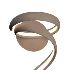 Applique Da Parete-Vivida International Vivida flame applique led moderna sabbia 3000k 4000k