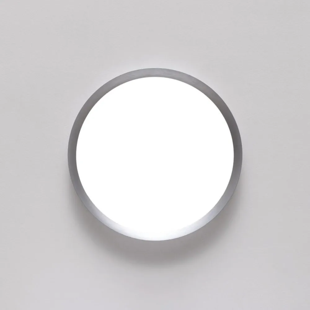 Plafoniere Moderne-Vivida International Vivida hera plafoniera moderna 50cm titanio led 40w cct dimmerabile