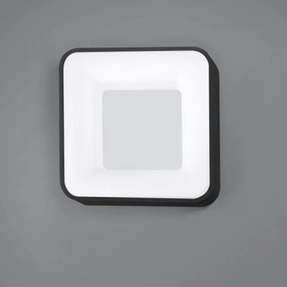 Plafoniere Moderne-Vivida International Vivida inner-s plafoniera 40 nera led 32w 3000k 4000k dimmerabile