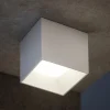 Faretti Da Esterno-Vivida International cube faretto da esterno 11.5w 3000k ip44 metallo bianco
