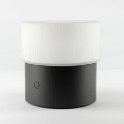 Lampade Da Tavolo-Vivida International Vivida lampada da tavolo pilastro vetro bianco led dimmerabile cct