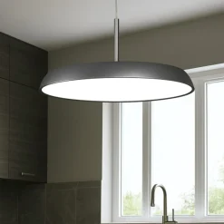Lampadari Cucina-Vivida International Vivida lampadario da cucina bronzo rotondo pinco led 40w 3000k 4000k dimmerabile