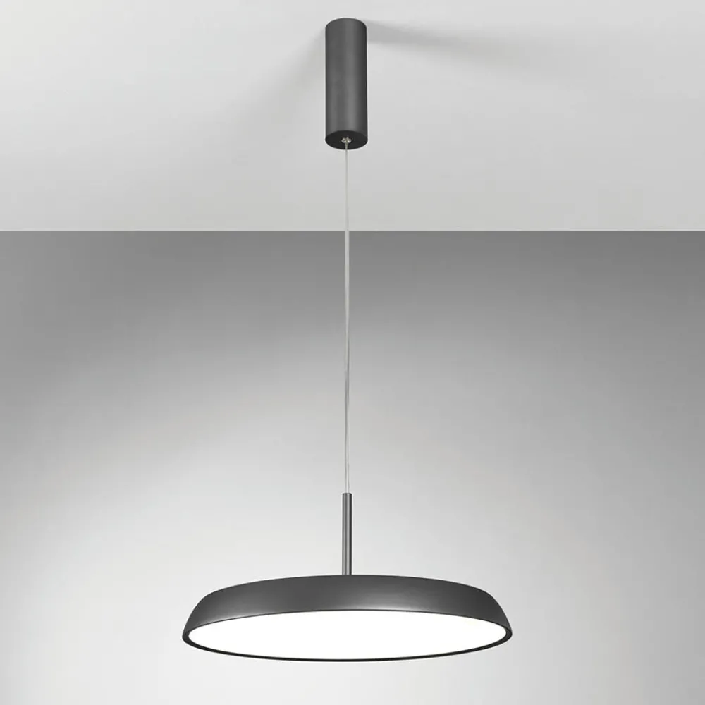 Lampadari Cucina-Vivida International Vivida lampadario da cucina bronzo rotondo pinco led 40w 3000k 4000k dimmerabile