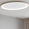 Plafoniere Moderne-Vivida International Vivida lifering-o plafoniera led 50w 3000k 4000k ovale sabbia