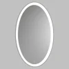 Specchi Da Parete-Vivida International Vivida lifering-o titanio specchio ovale moderno led 28w 3000k