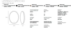 Specchi Da Parete-Vivida International Vivida lifering-o titanio specchio ovale moderno led 28w 3000k