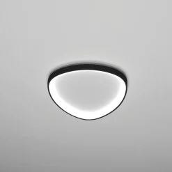 Plafoniere Moderne-Vivida International Vivida lifering plafoniera led nera 38w dimmerabile 3000k 4000k