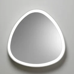 Specchi Da Parete-Vivida International Vivida lifering specchio titanio led touch 25w 3000k