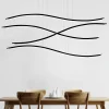 Lampadari Moderni-Vivida International Vivida lil wave lampadario moderno led 3000k nero