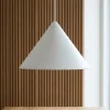 Lampade A Sospensione-Vivida International Vivida luminelle lampada a sospensione cono bianco moderno