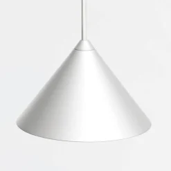 Lampade A Sospensione-Vivida International Vivida luminelle lampada a sospensione cono bianco moderno