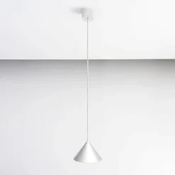 Lampade A Sospensione-Vivida International Vivida luminelle lampada a sospensione cono bianco moderno