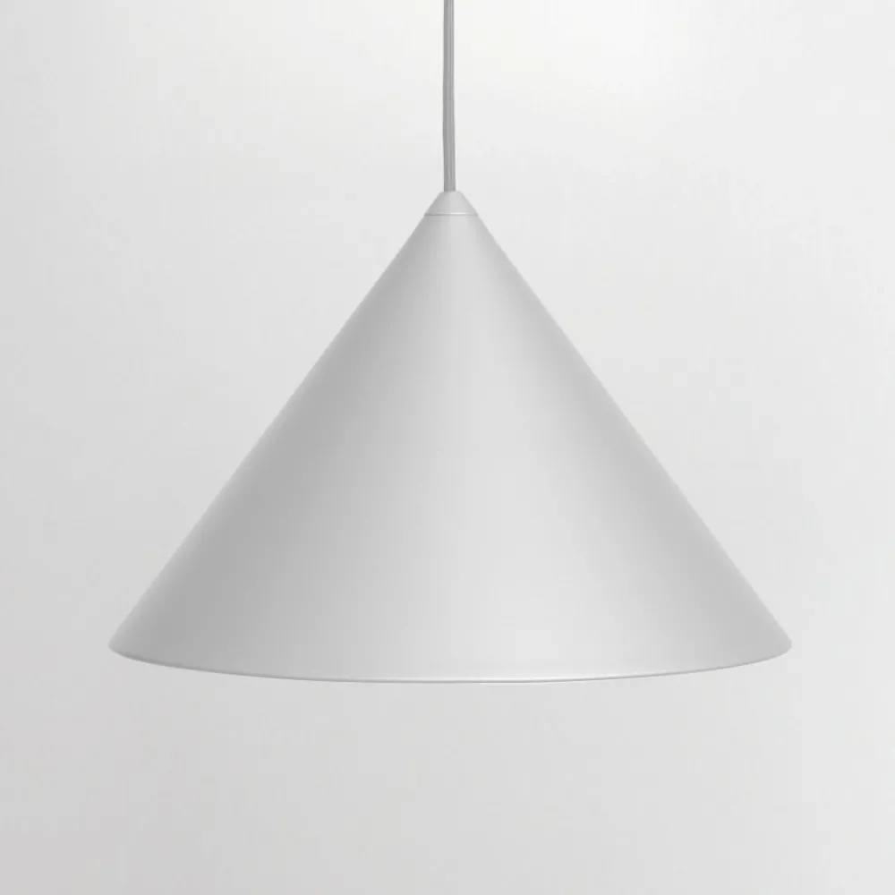 Lampade A Sospensione-Vivida International Vivida luminelle lampada a sospensione cono bianco