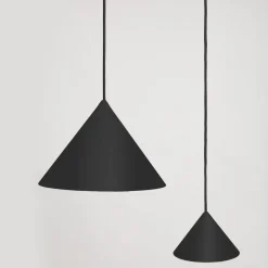 Lampade A Sospensione-Vivida International Vivida luminelle lampada a sospensione cono antracite moderno